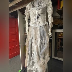 women’s zombie bride costume